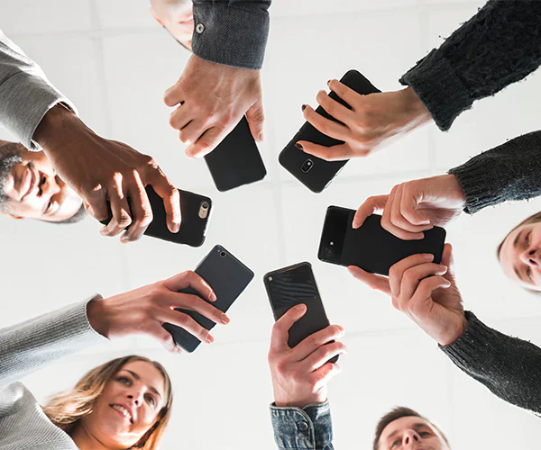 Équipe illustrant la communication interne en entreprise