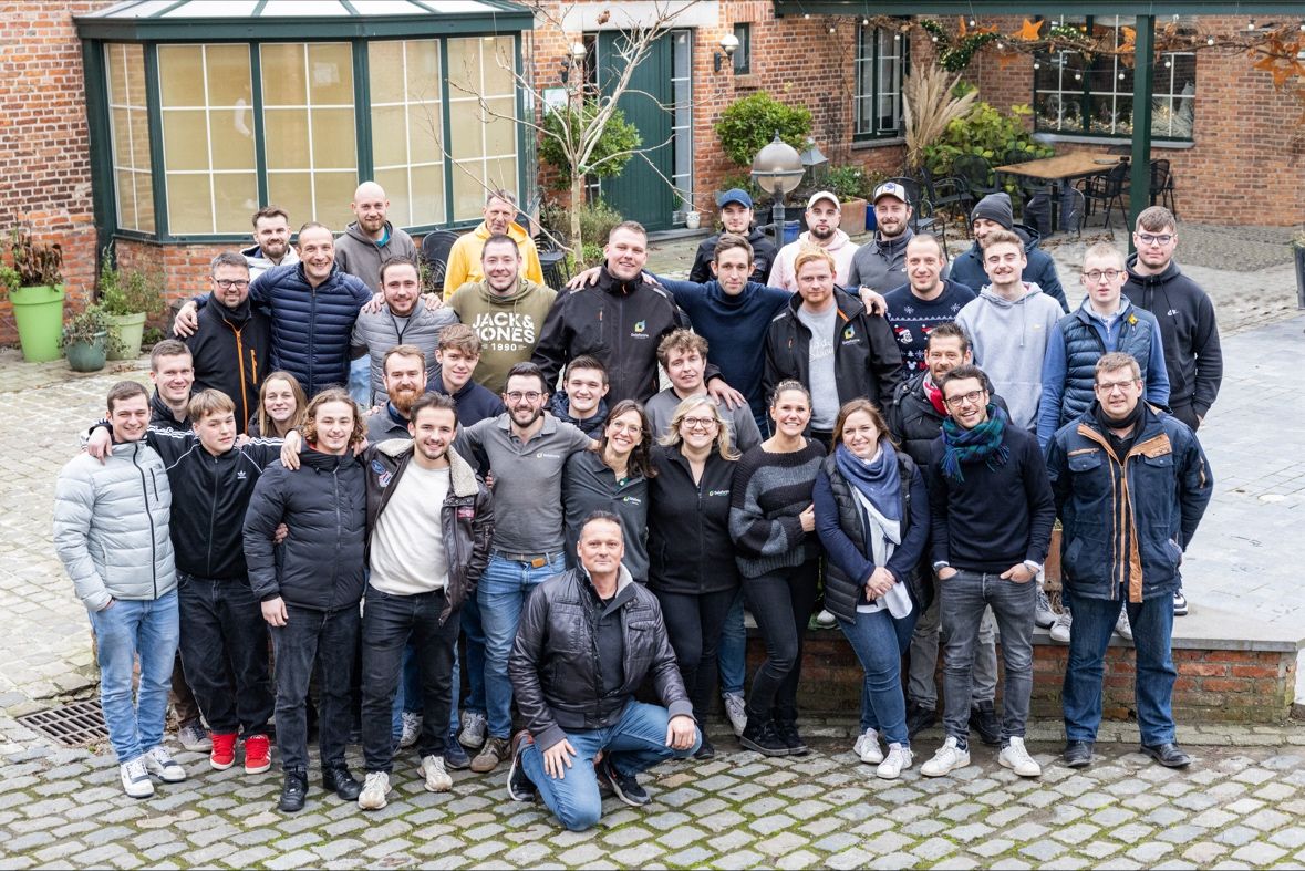 Équipe de l'entreprise Delefortrie paysages